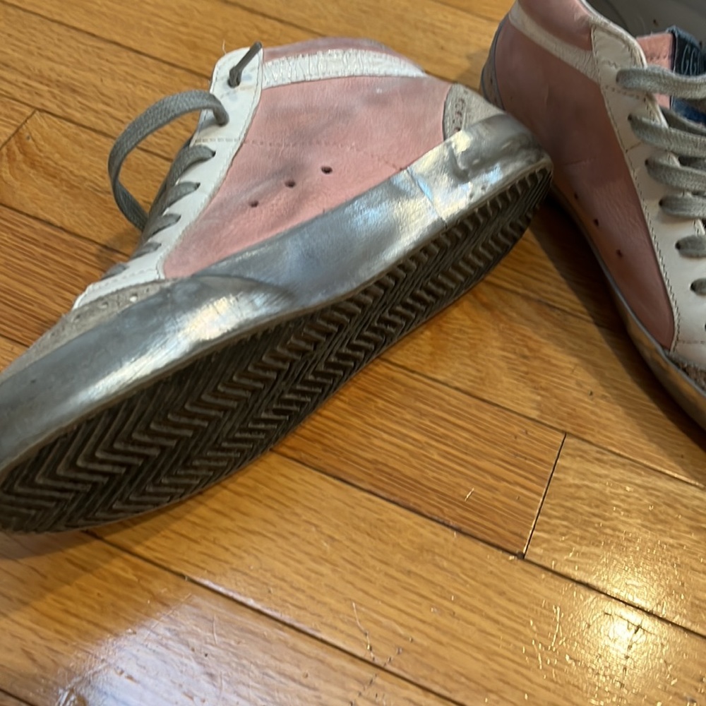 Golden Goose Pink and Gray Women's Shoes - Picture 5 of 16